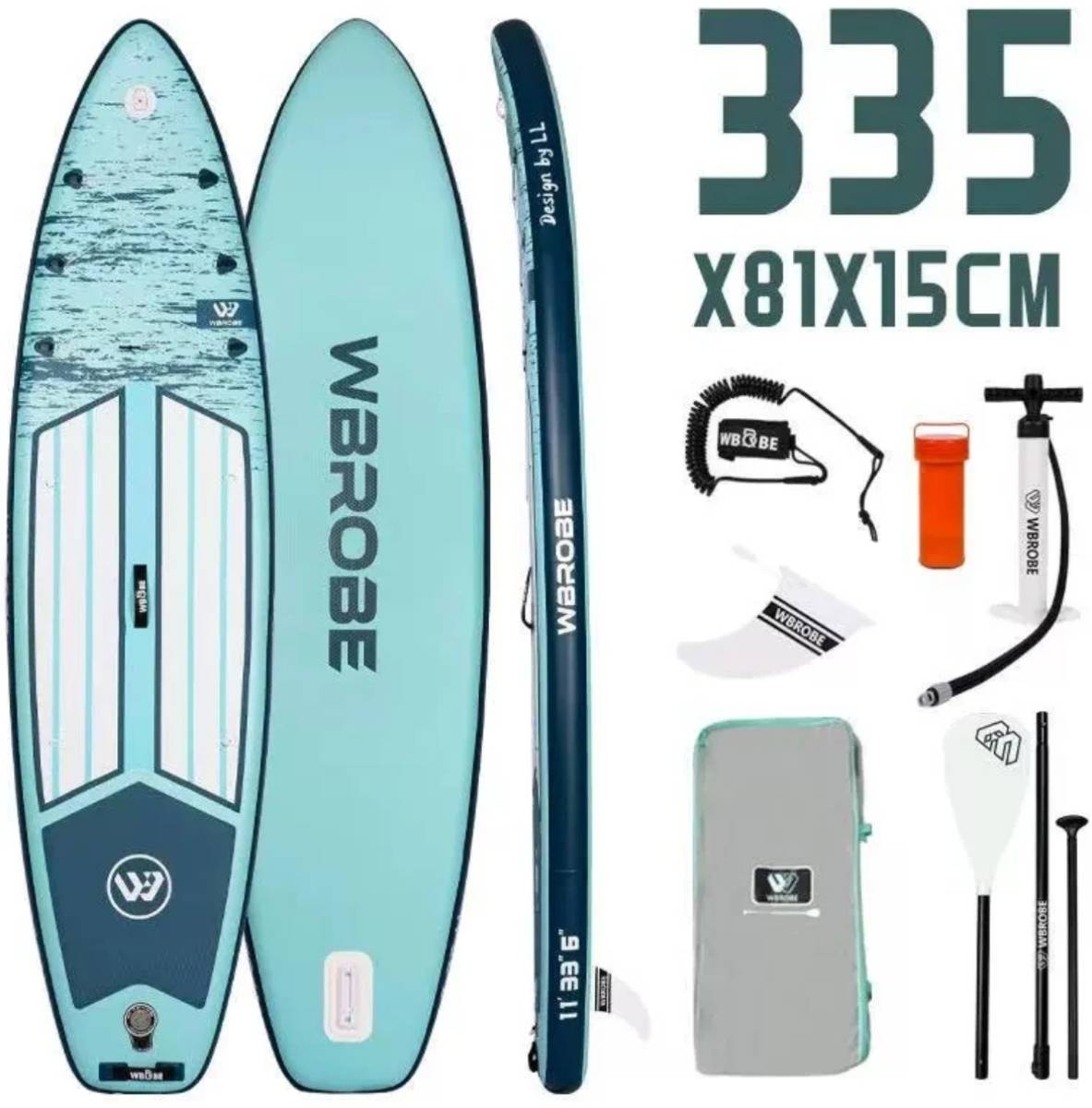WaveRite SUP csomag tartalma