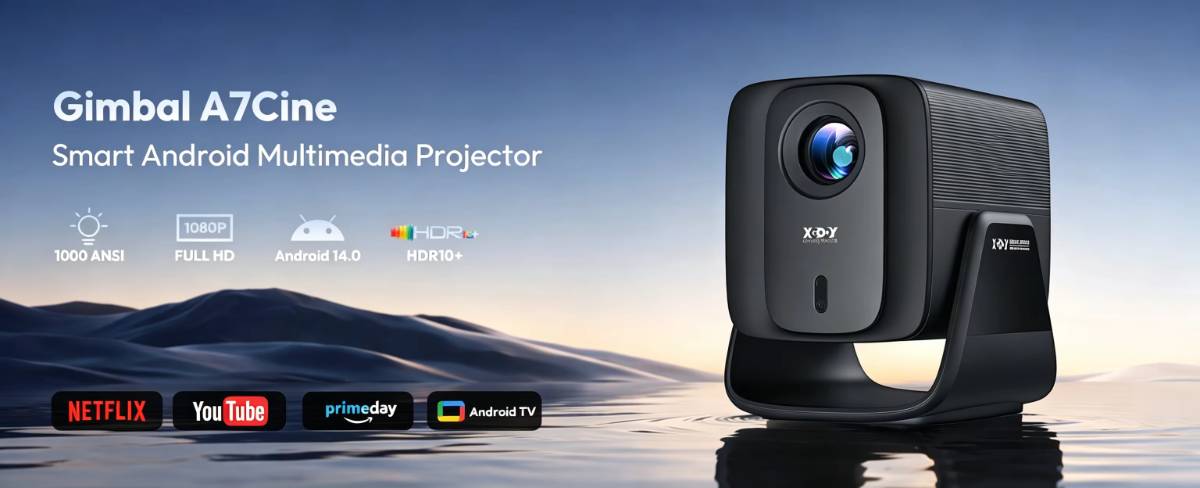 XGODY Gimbal A7 Cine projektor