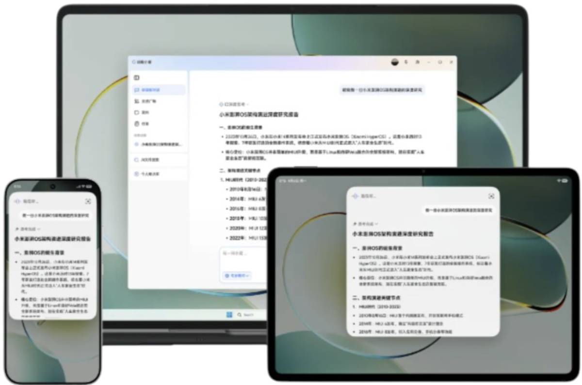 Xiaomi HyperOS 4 cross platform