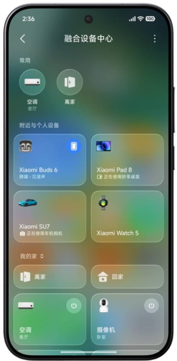 Xiaomi HyperOS 4 leak - eszközközpont
