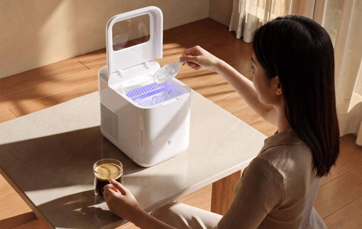 Xiaomi Mijia Ice Maker működés közben
