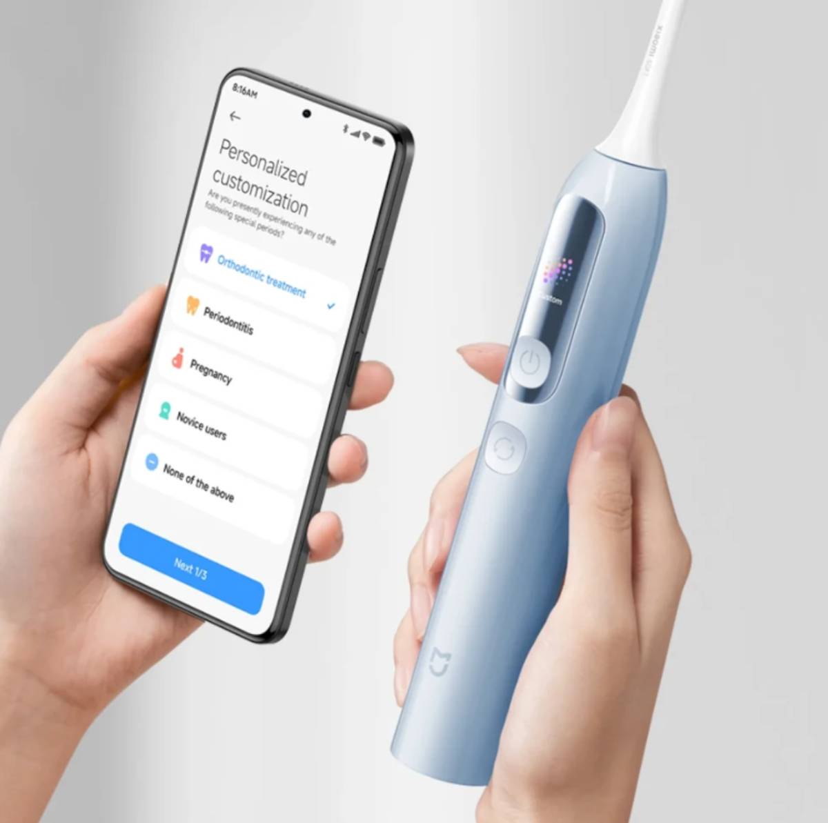 Xiaomi Mijia Smart Servo-oscillation Electric Toothbrush Pro app