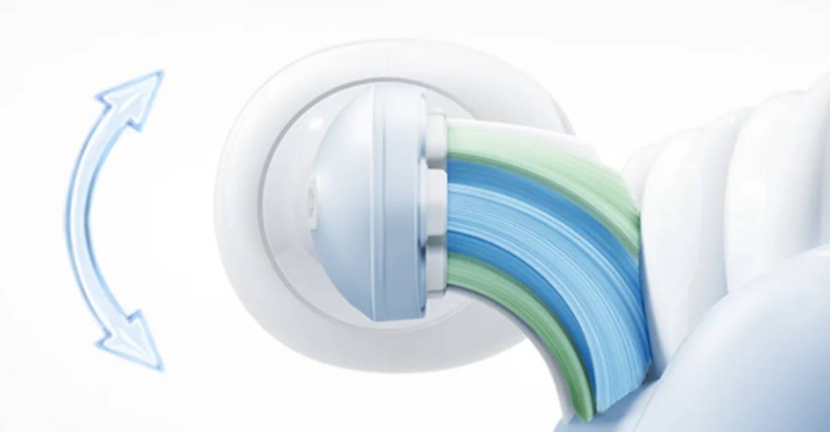 Xiaomi Mijia Smart Servo-oscillation Electric Toothbrush Pro fog oldalán