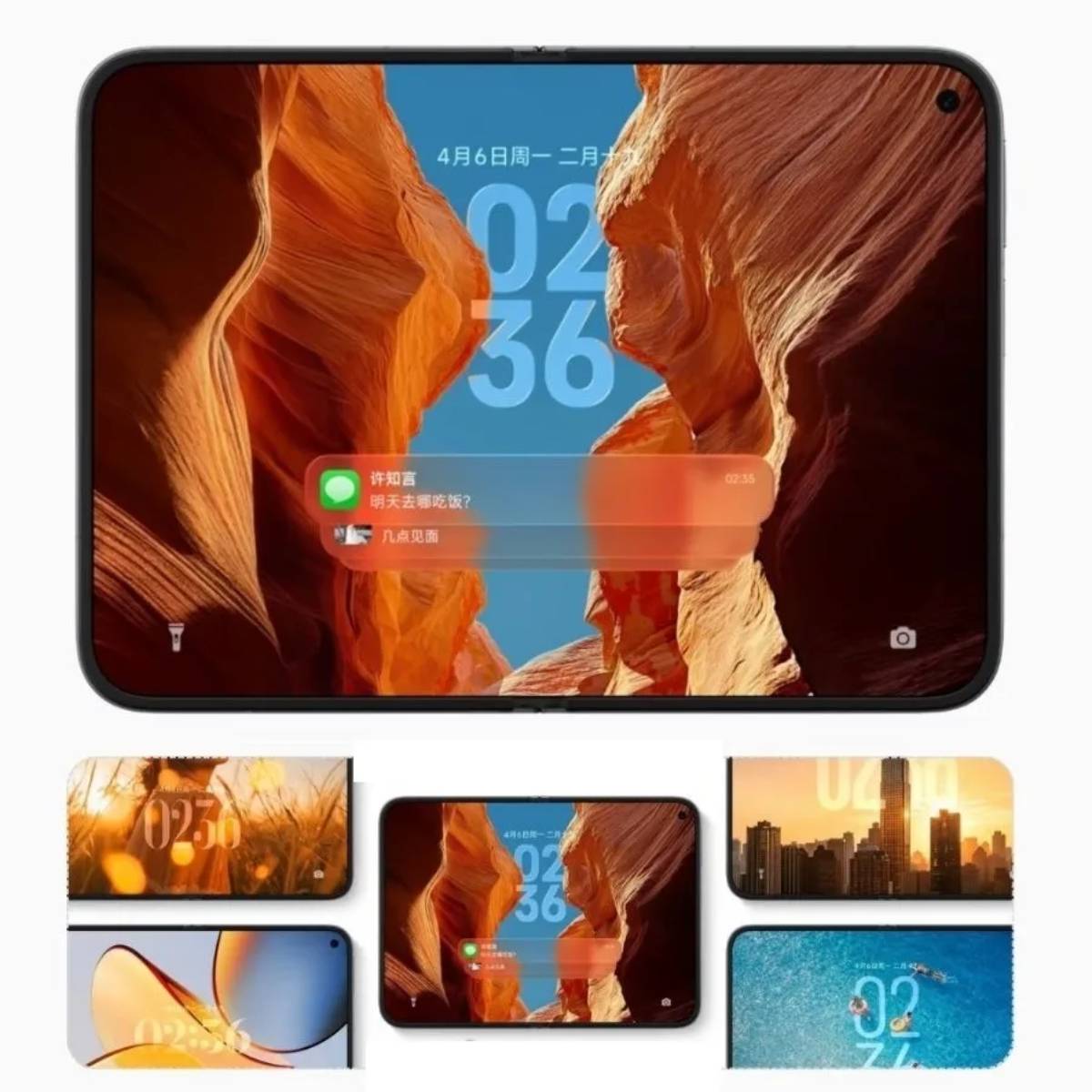 Xiaomi MIX Fold 5 leak kijelző