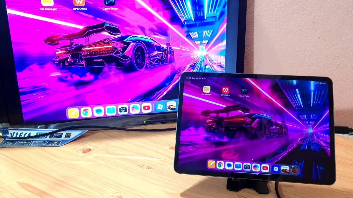 Xiaomi Pad 8 Pro külső kijelző