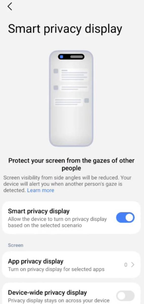 Xiaomi Smart Privacy Display