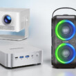 80W-os bluetooth hangfal, olcsó, nagyon erős, 12 magos PC, több méteres TV projektorral