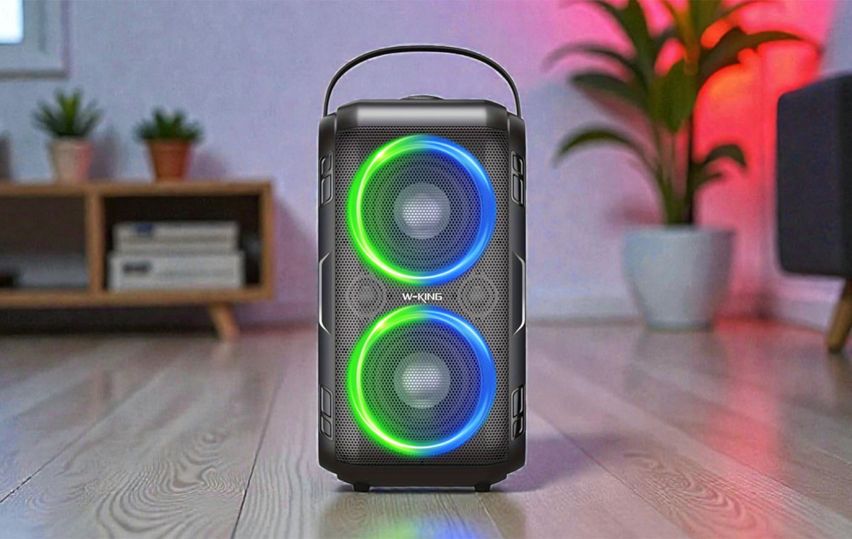 80W-os bluetooth hangfal RGB-vel, nevetségesen olcsón