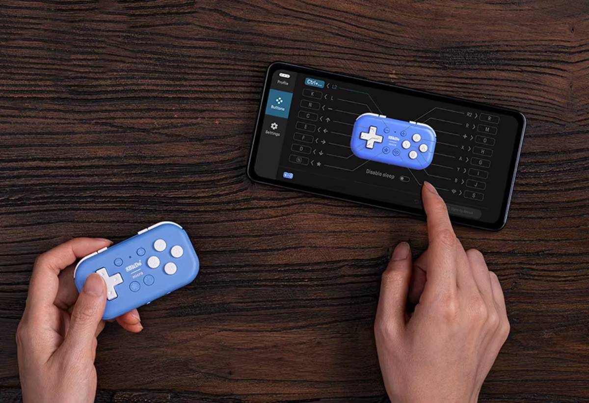 8Bitdo Micro app