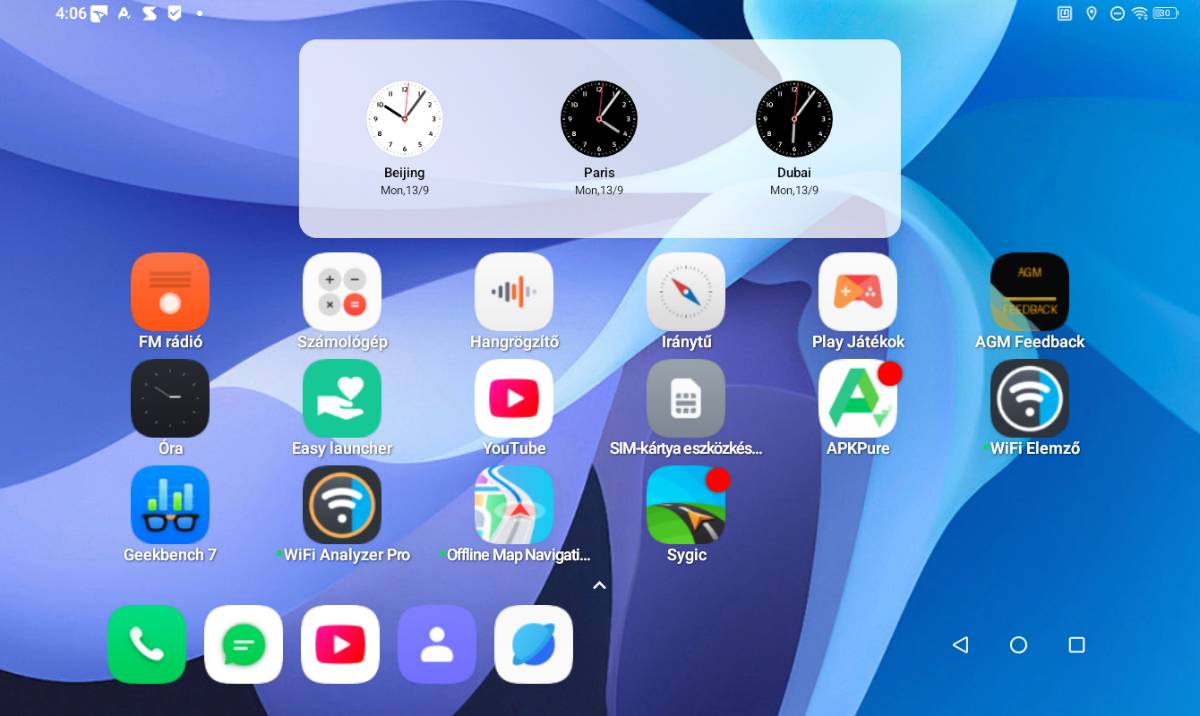 AGM PAD P3 rendszer