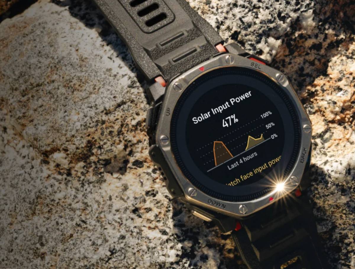 Amazfit T-Rex Dual Solar napelemes okosóra