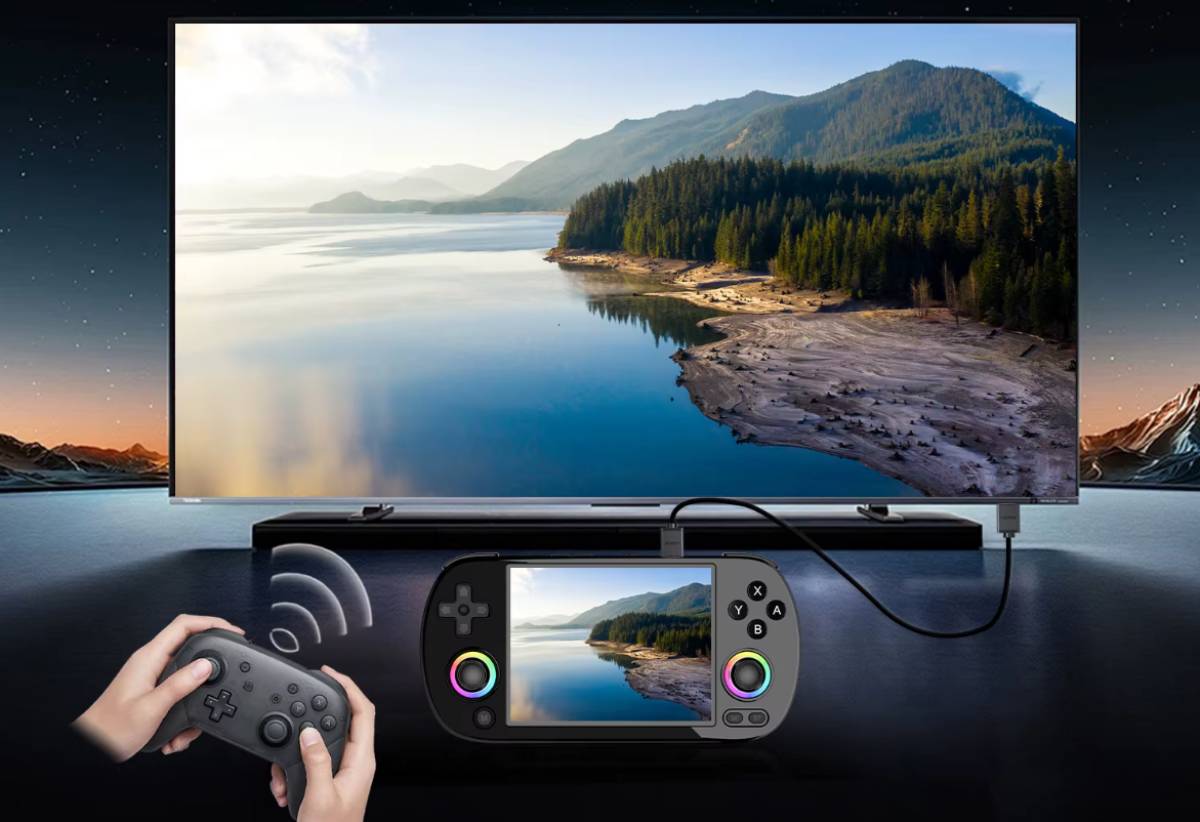 Anbernic RG40XX H HDMI kimenet