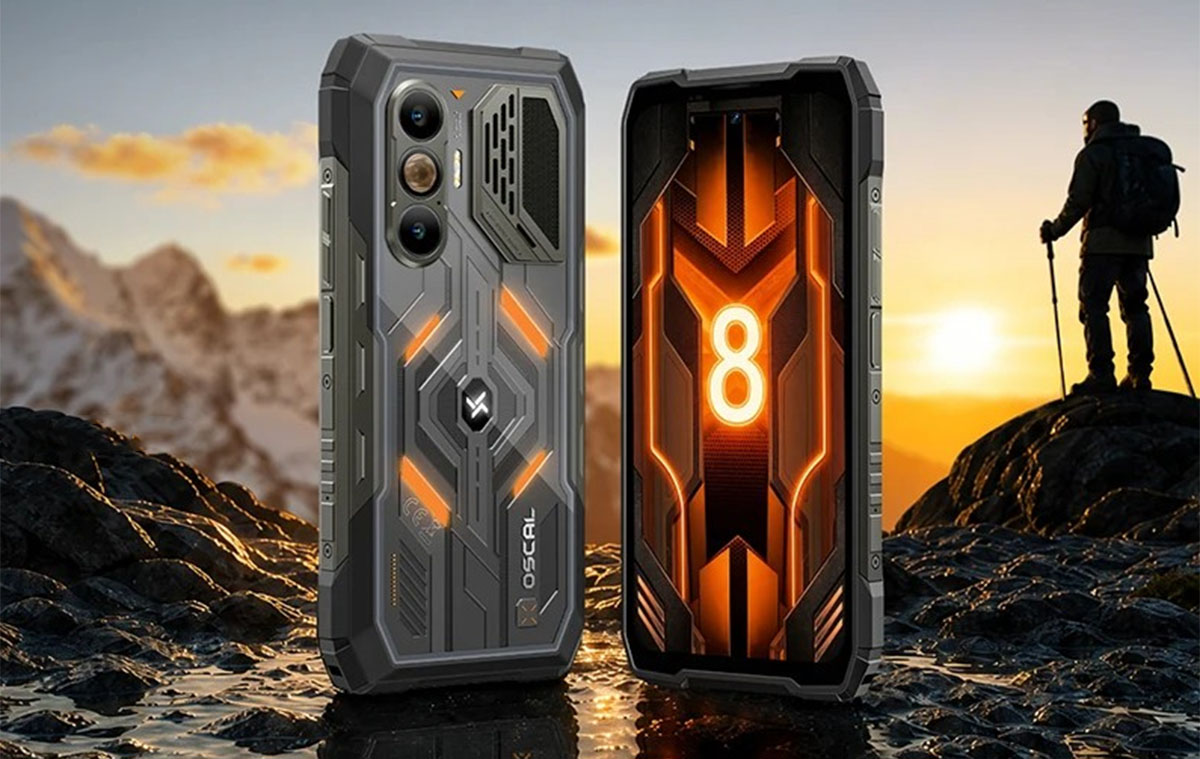 Blackview Oscal PILOT 8 strapabíró AMOLED telefon
