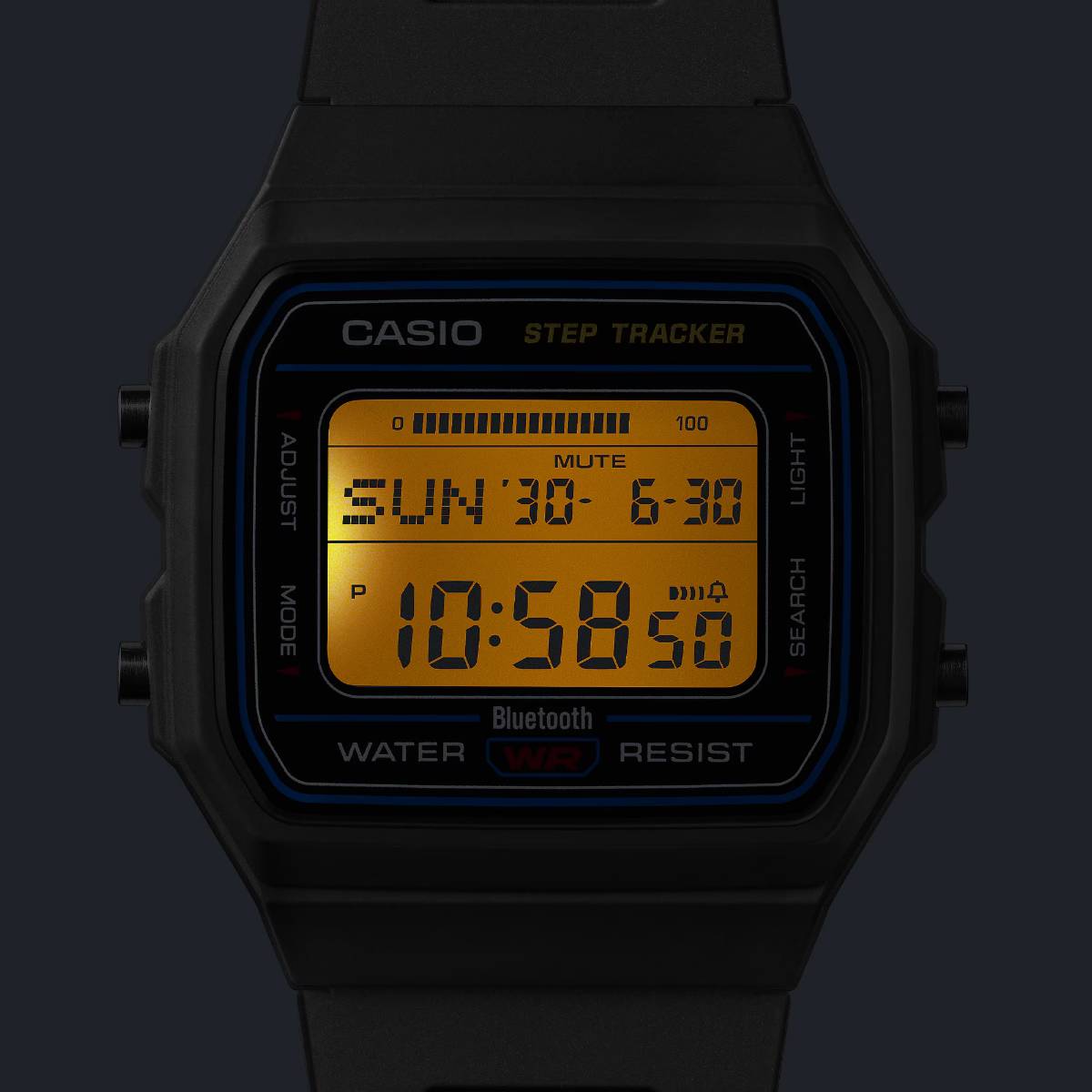 Casio FB100W háttérvilágítása