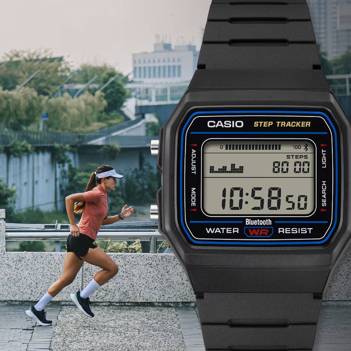 Casio FB100W lépésszámláló