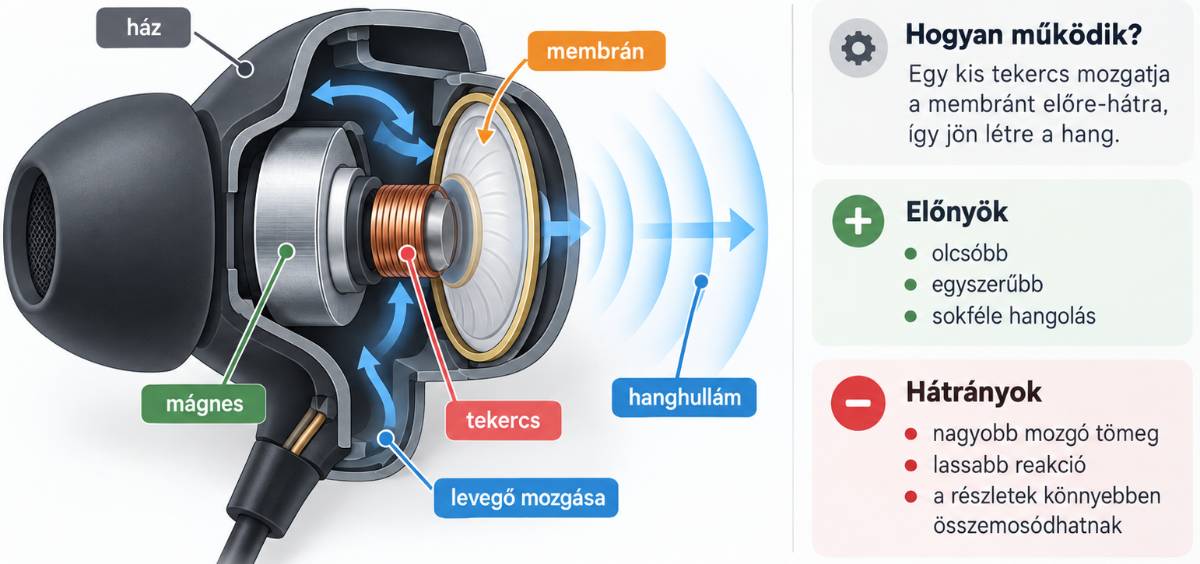 Dinamikus meghajtó működése