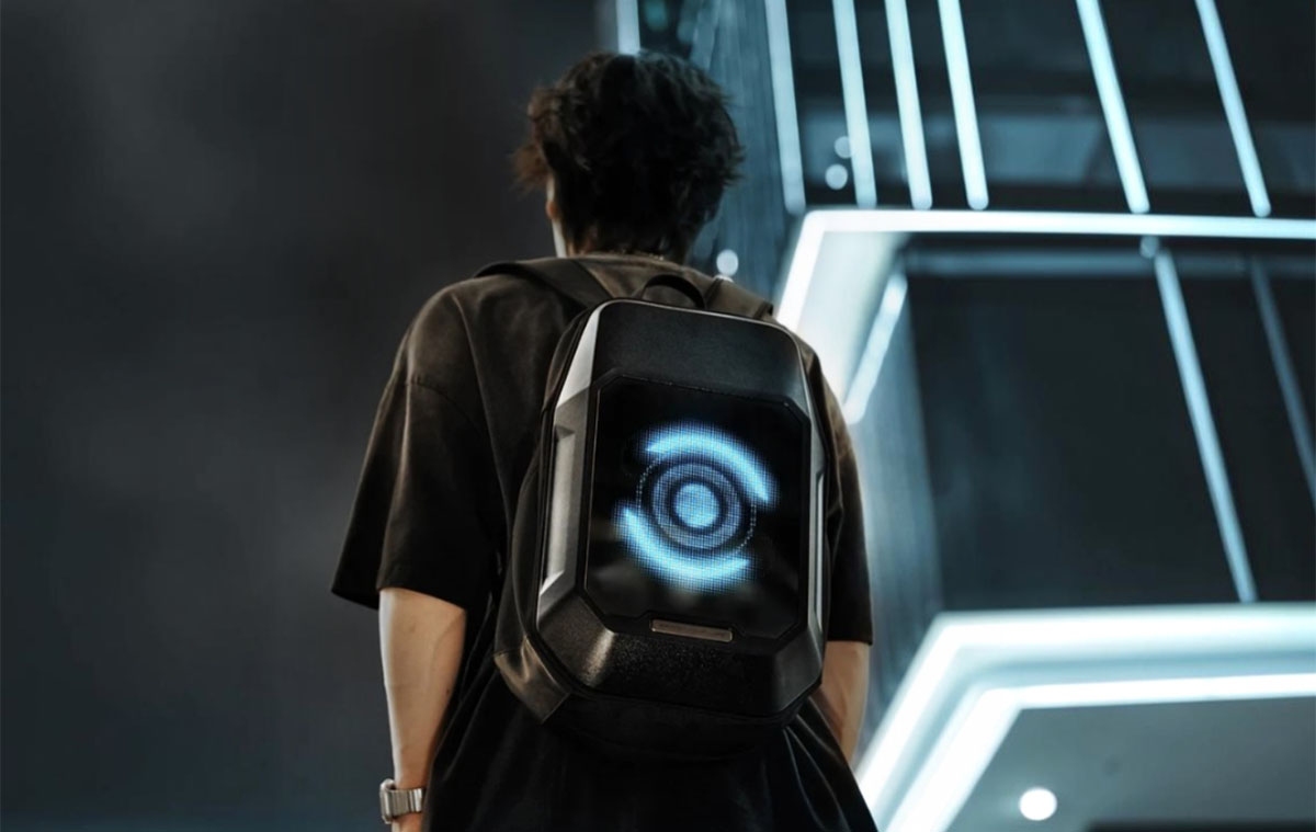 Divoom Cyberbag kijelzős hátizsák