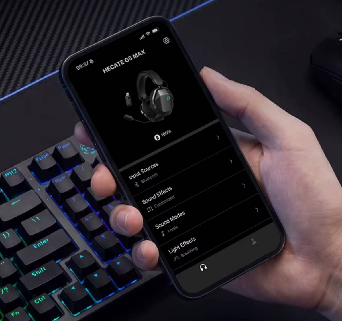 EDIFIER G5 MAX mobil app