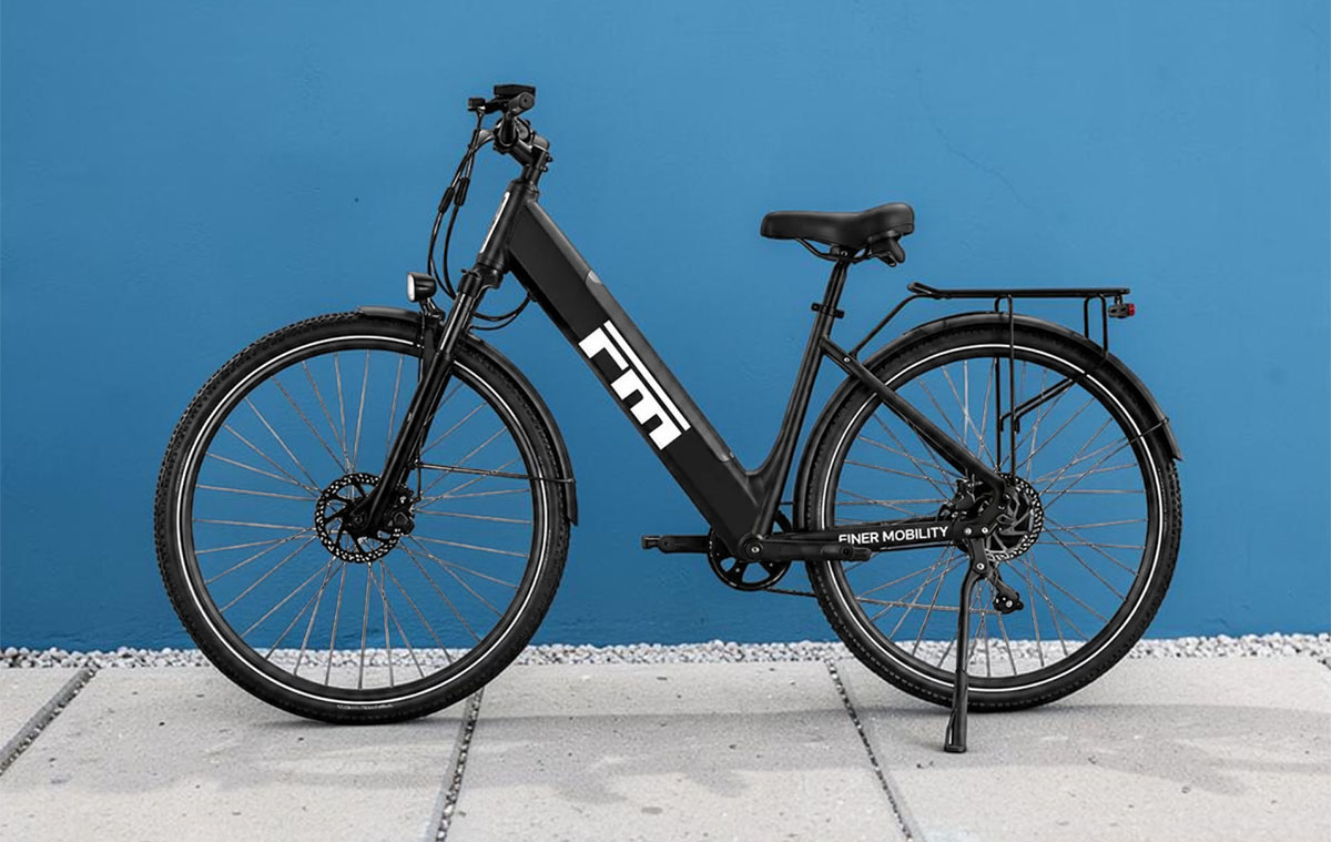 Finer M2 Plus egy nyomatékszenzoros e-bike