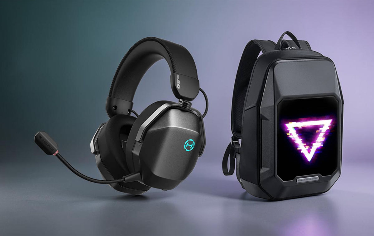 Kijelzős hátizsák teszt, olcsó, professzionális gamer fejhallgató, Xiaomi 18