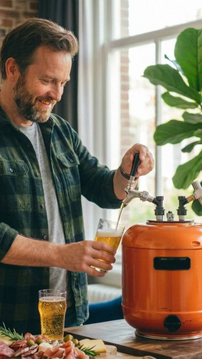 MiniBrew CRAFT Gen 3 csapolás