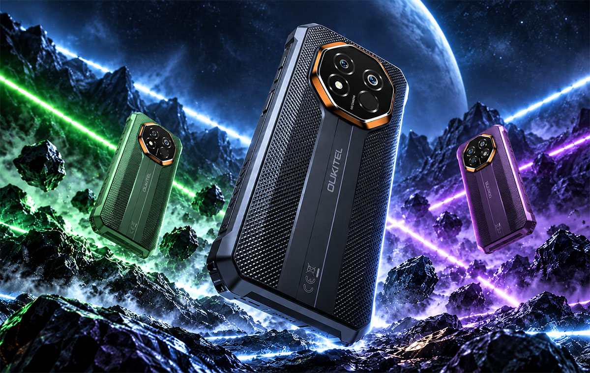 OUKITEL G7-EV vízálló, strapabíró telefon