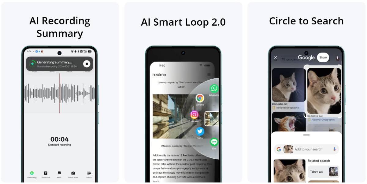 realme P3 rendszer