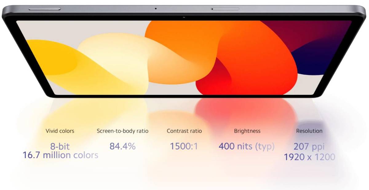 REDMI Pad SE kijelző