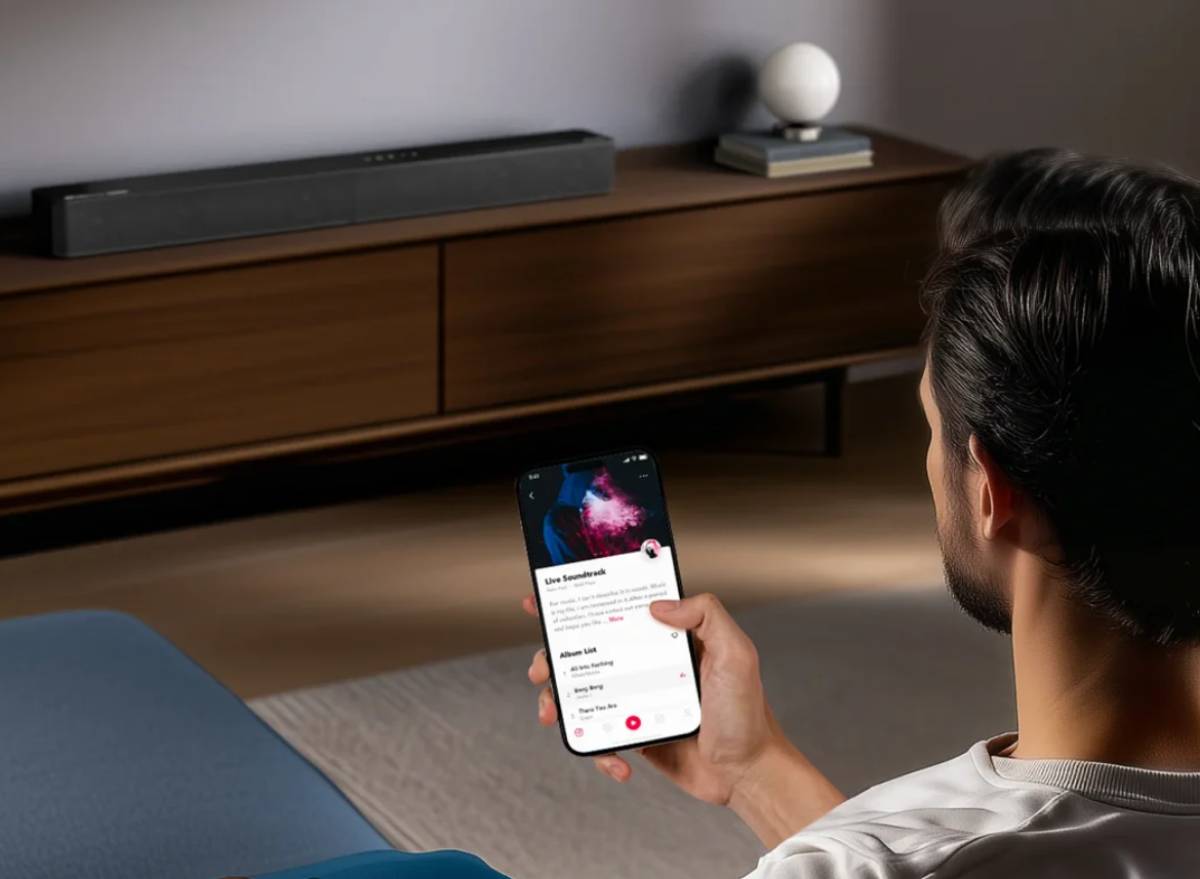 Soundbar telefonnal