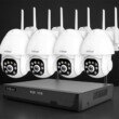 Srihome NVS001-IPC039B négykamerás rendszer