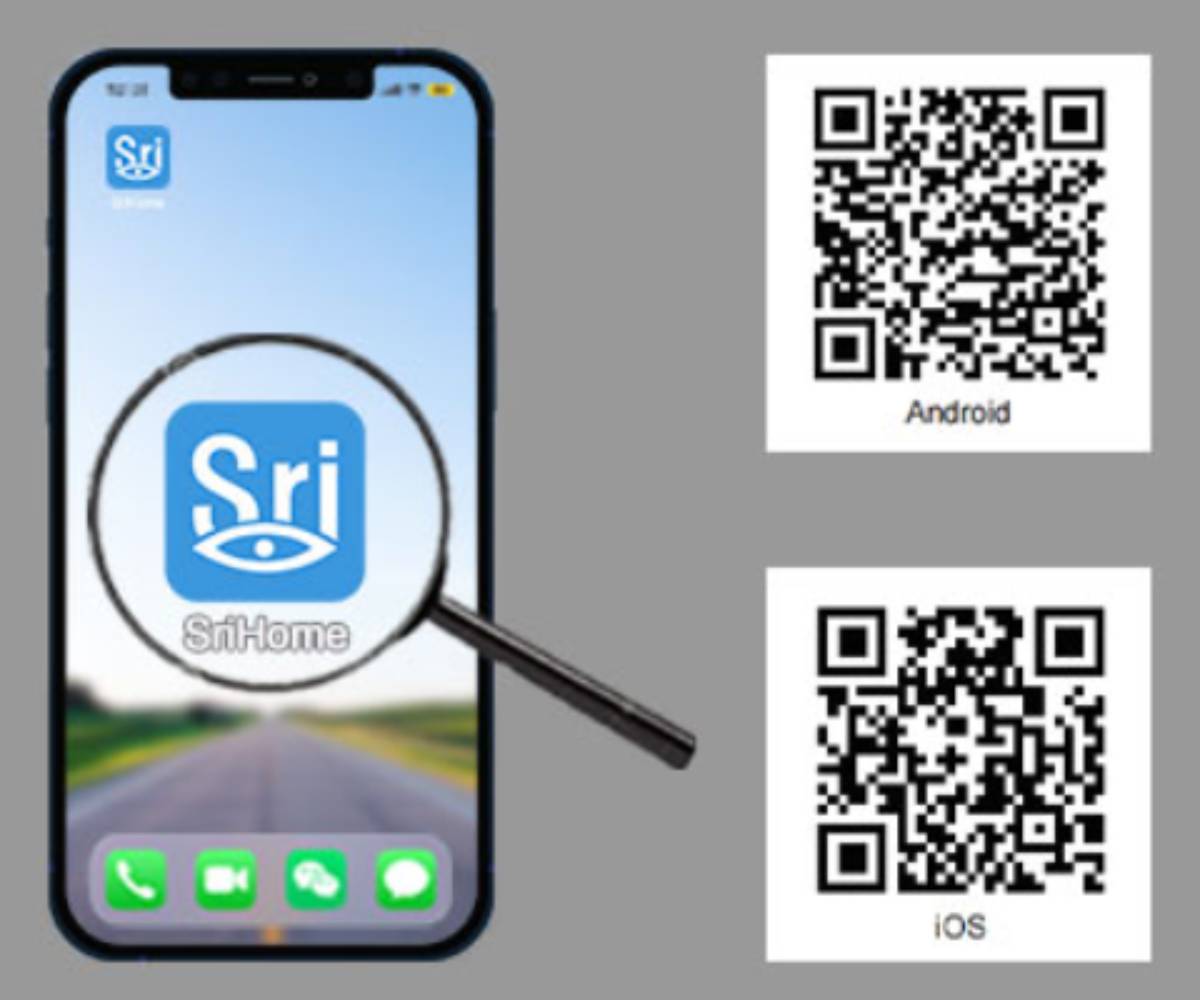 SriHome NVS009-IPC030 app