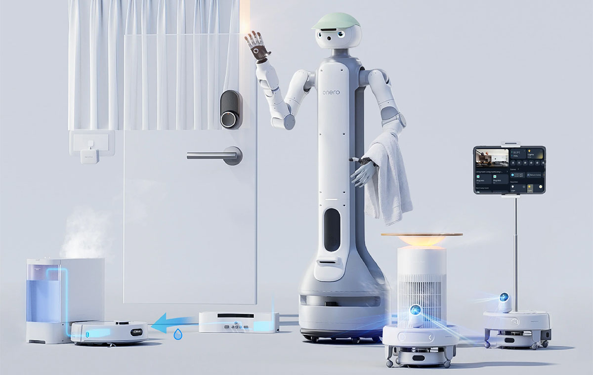 SwitchBot onero H1 háztartási robot