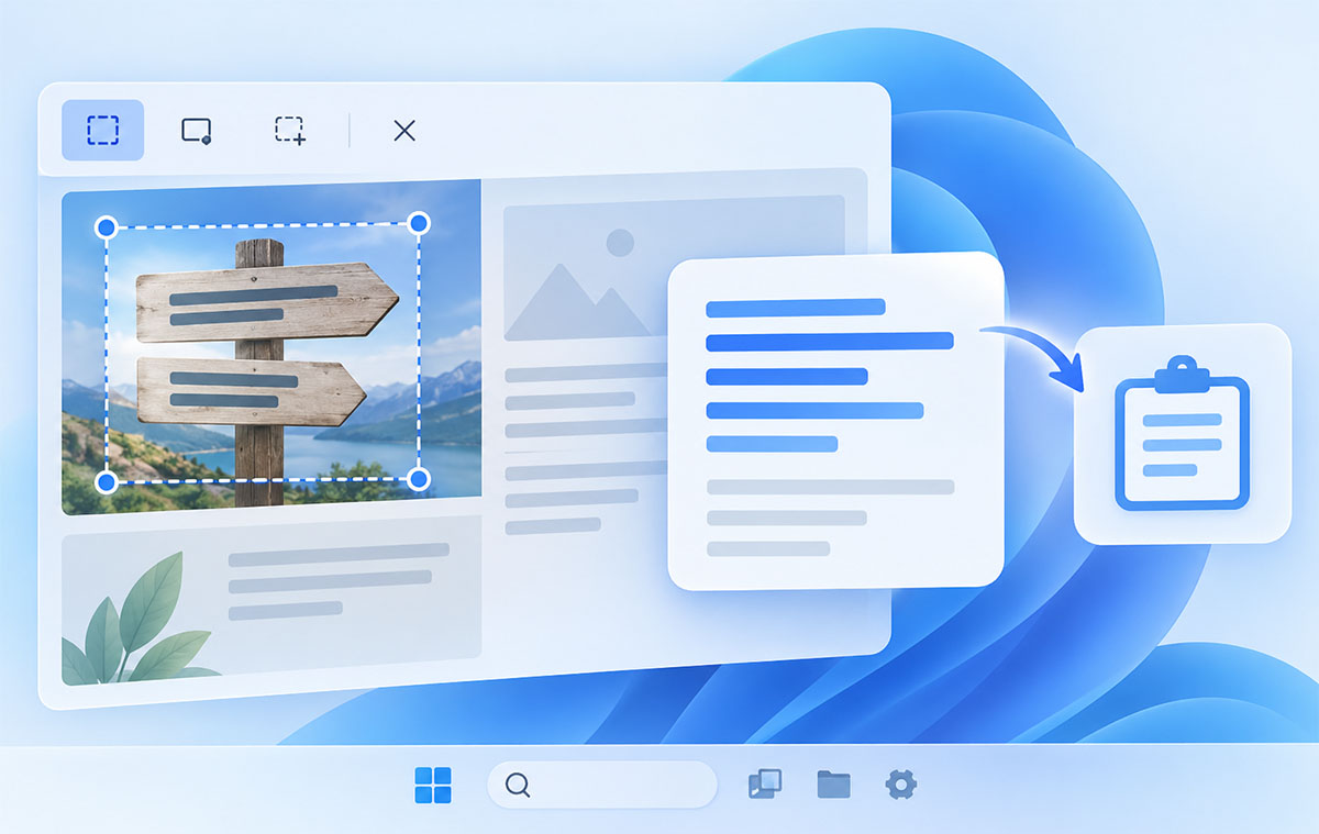 Szöveg másolása begépelés nélkül, ha kép, vagy nem másolható - a Windows saját, ingyenes eszközével