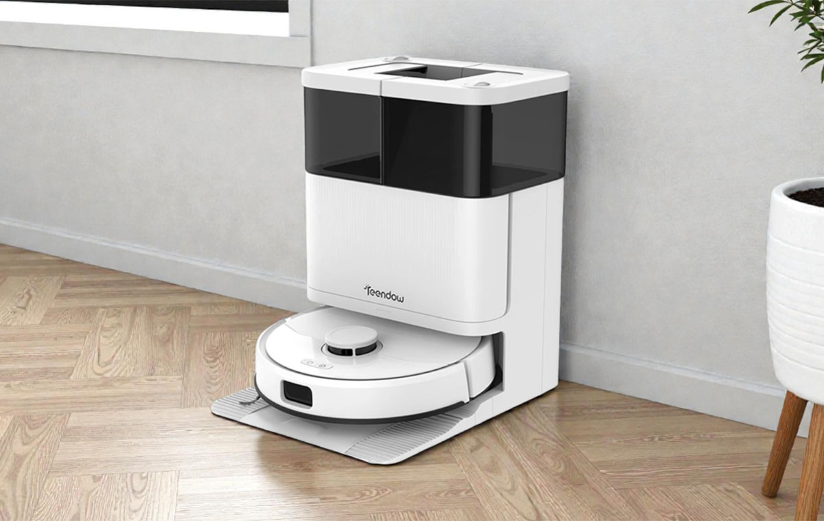 Teendow D63S ULTRA robotporszívó és felmosó robot