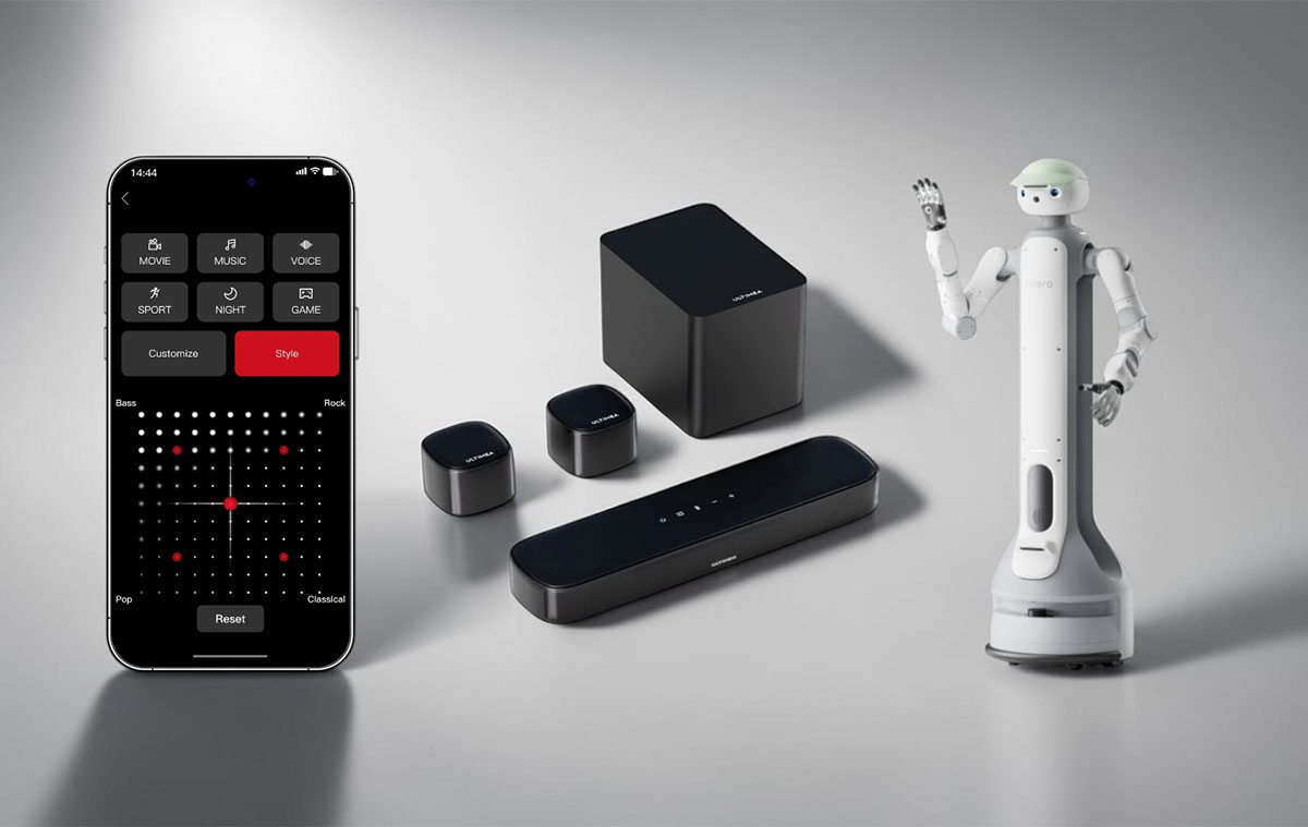 5.1 hangrendszer TV-hez és mindenhez, háztartási robot