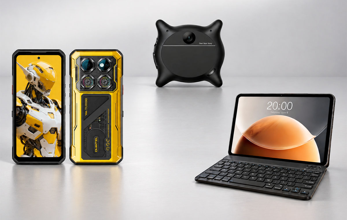 viselhető AI kamera, olcsó tablet, ami kompakt laptop és telefon két ventilátorral