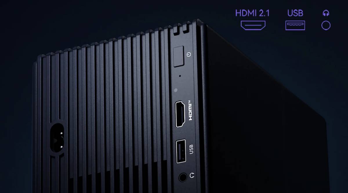 Wanbo Cube 2S hdmi, usb, 3.5mm jack
