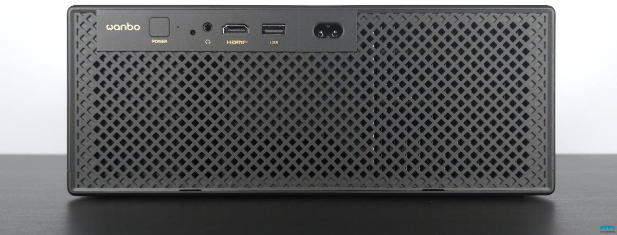 Wanbo X7 Pro Max csatlakozók