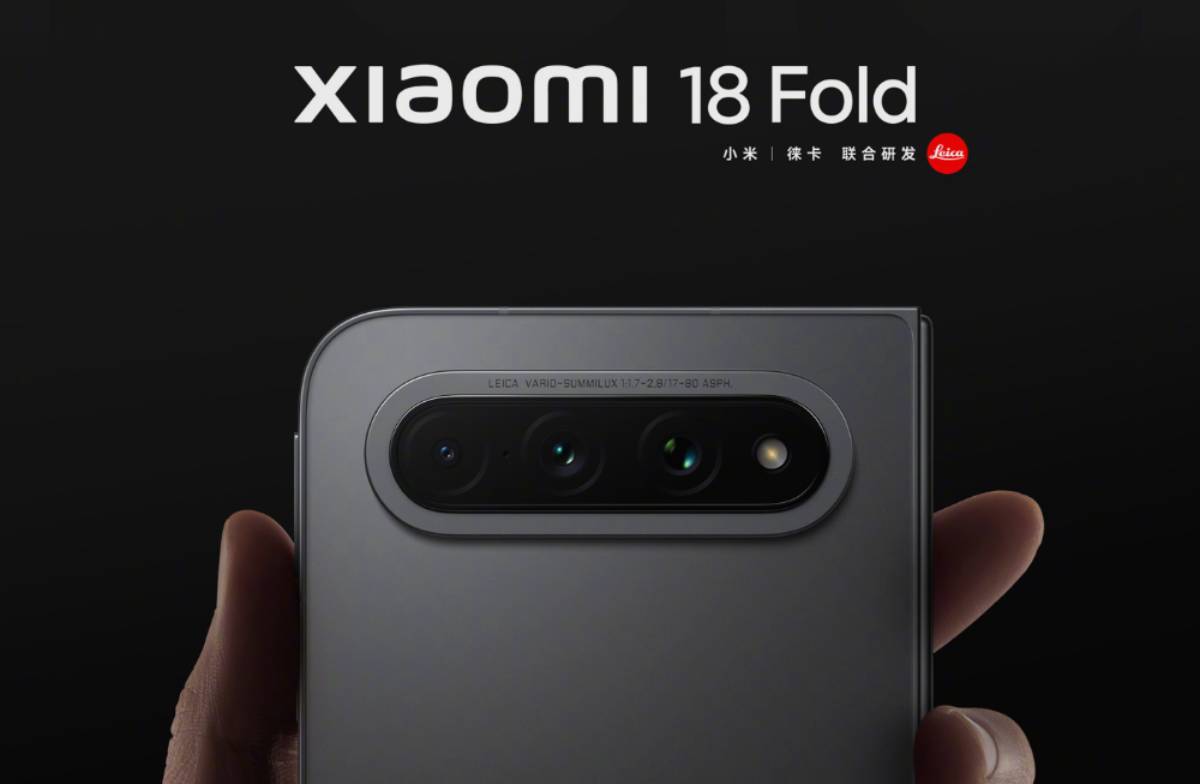 Xiaomi 18 Fold leak kamerák
