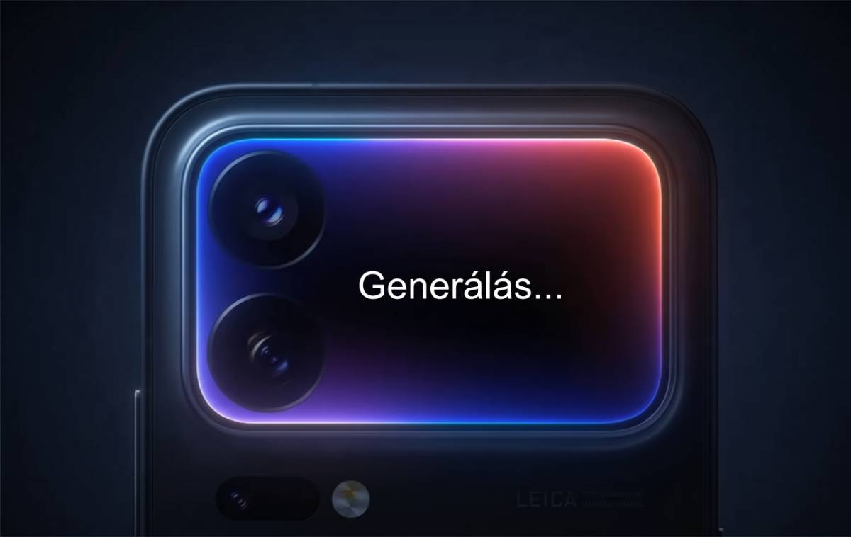 Xiaomi 18 Pro hivatalos kép hátlapi kijelzőről
