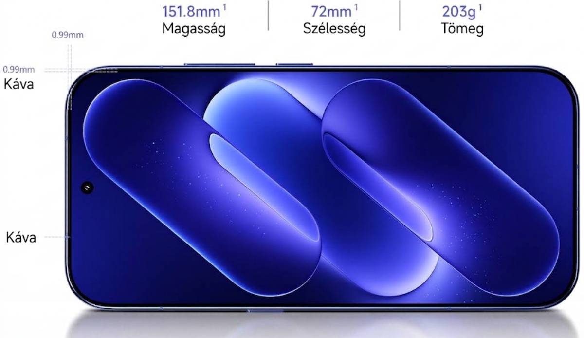 Xiaomi 18 Pro kijelző