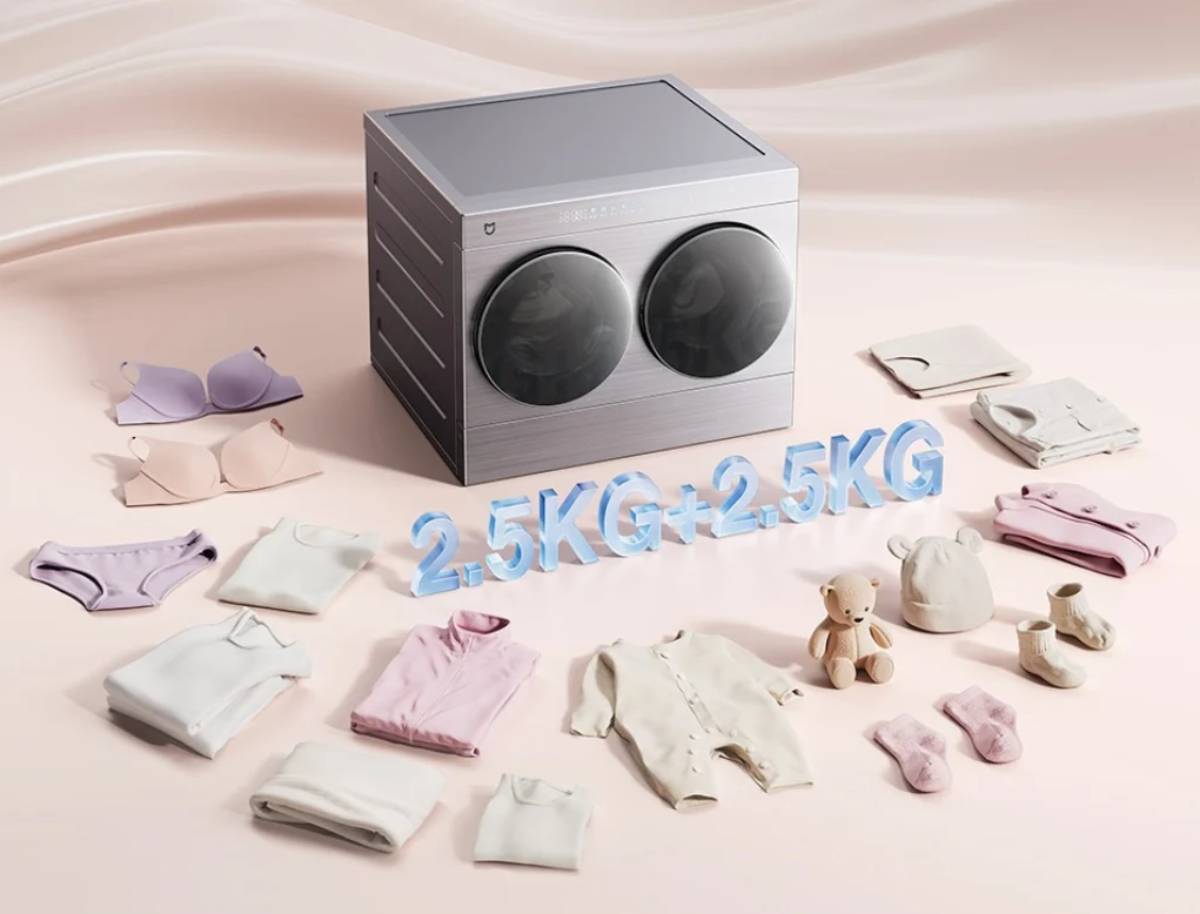 Xiaomi Mijia Mini Twin-Tub Washer-Dryer 5kg felépítése
