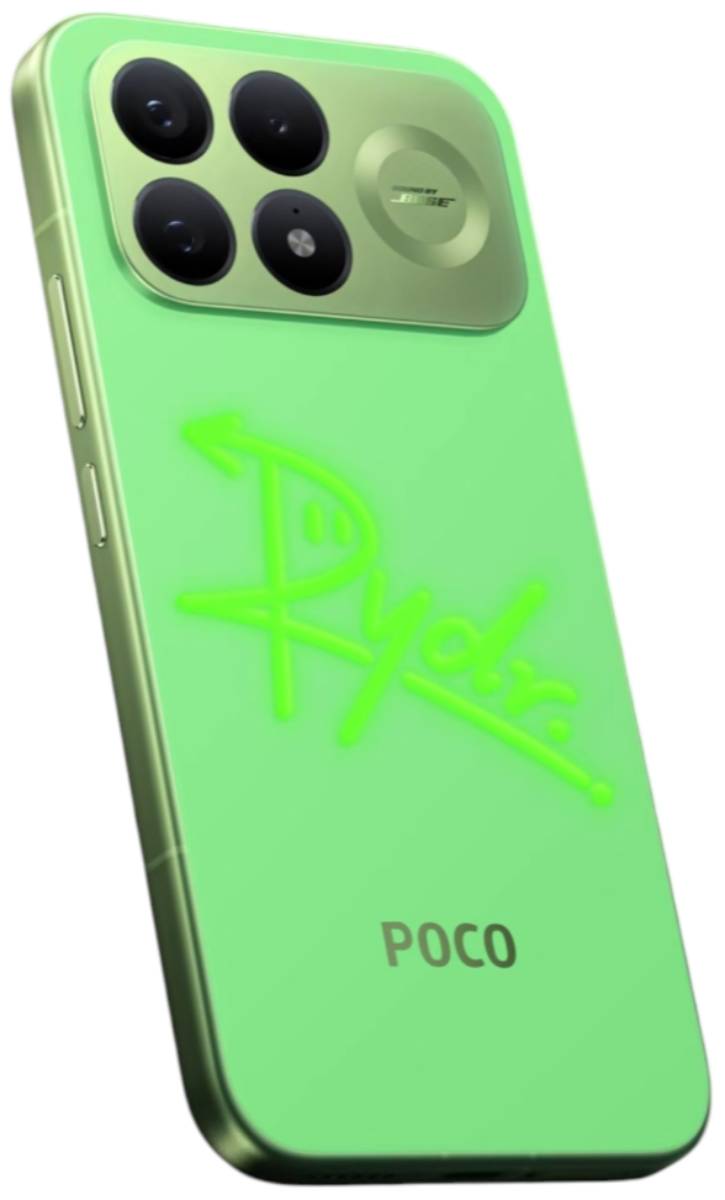 Xiaomi POCO F9 Pro zöld hátlap