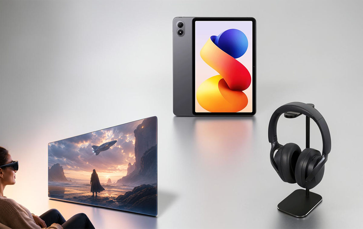 Xiaomi tablet, egyik legjobb bluetooth fejhallgató, olcsó hordozható óriáskijelző