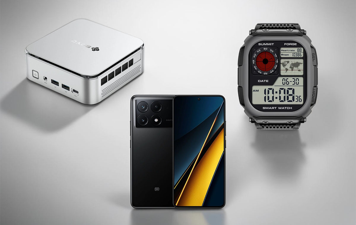 Xiaomi telefon, strapabíró AMOLED okosóra, erős PC olcsón és roller