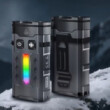 Zseblámpa RGB világítással és UV fénnyel: BORUiT EV20