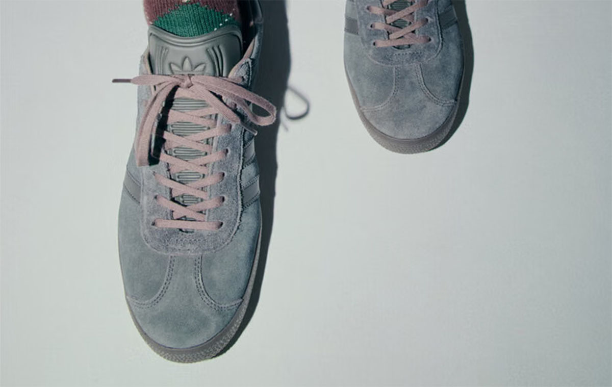 Adidas GAZELLE OG “Charcoal Gray” cipő
