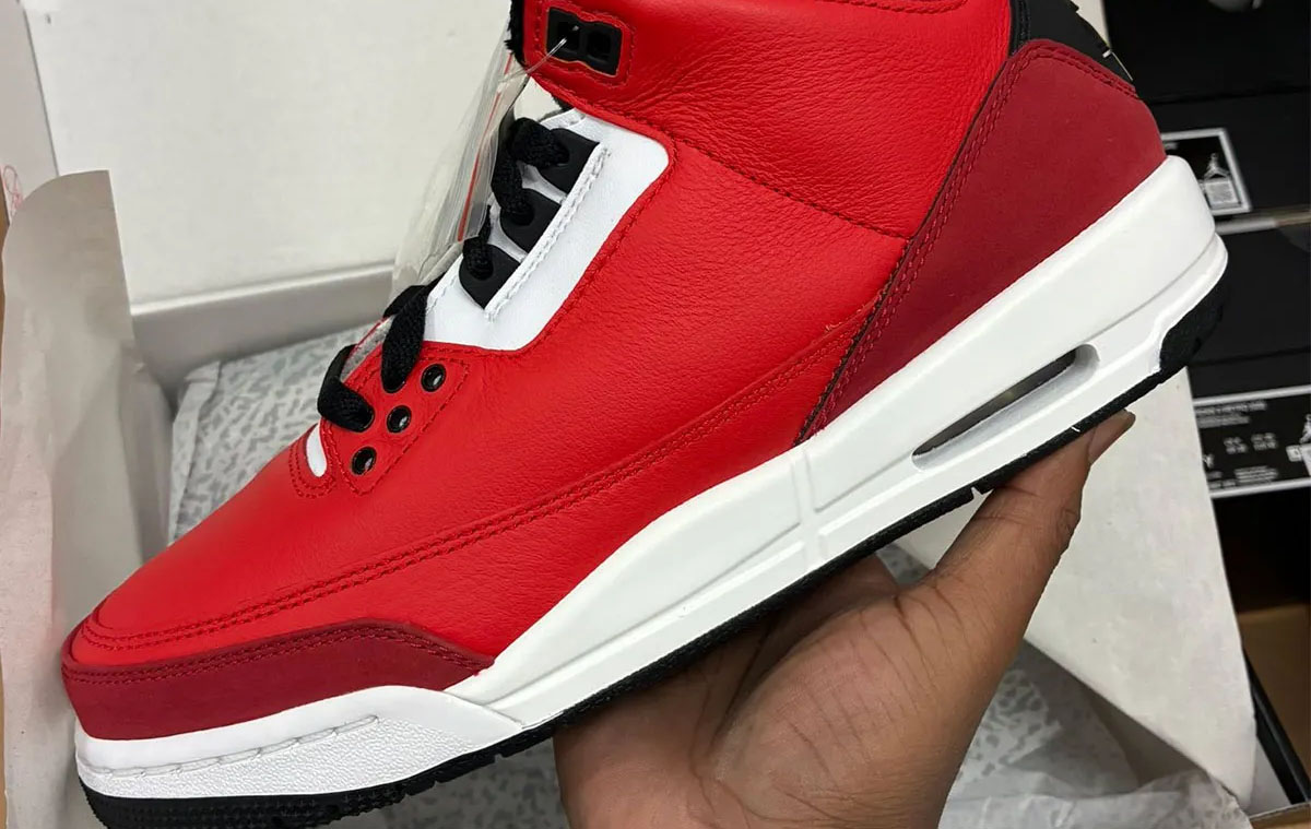 Air Jordan 3 GS “Santa” cipő