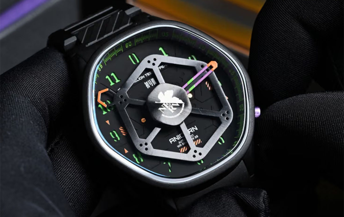 ANICRON Evangelion Test Type-01 Automatic óra