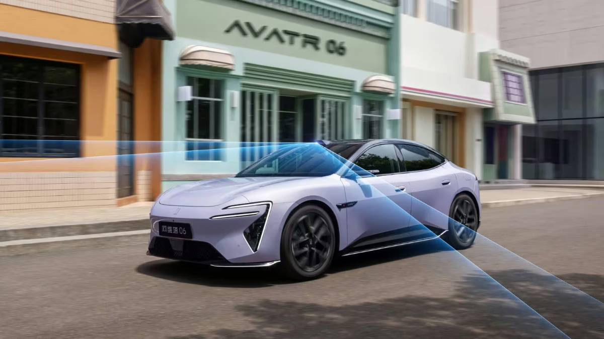 Avatr 06 Huawei rendszer